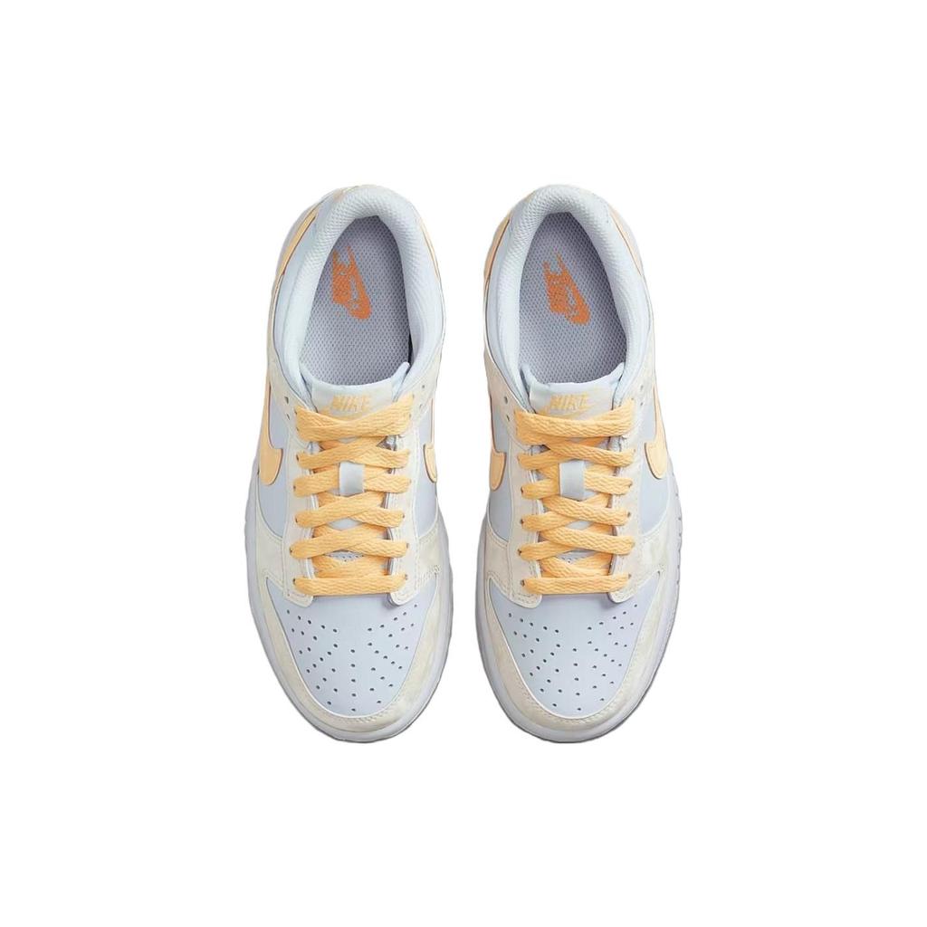 Nike Детские кроссовки Dunk Low GS Melon Tint Blue Pale-Ivory Football-Grey FB9109-100