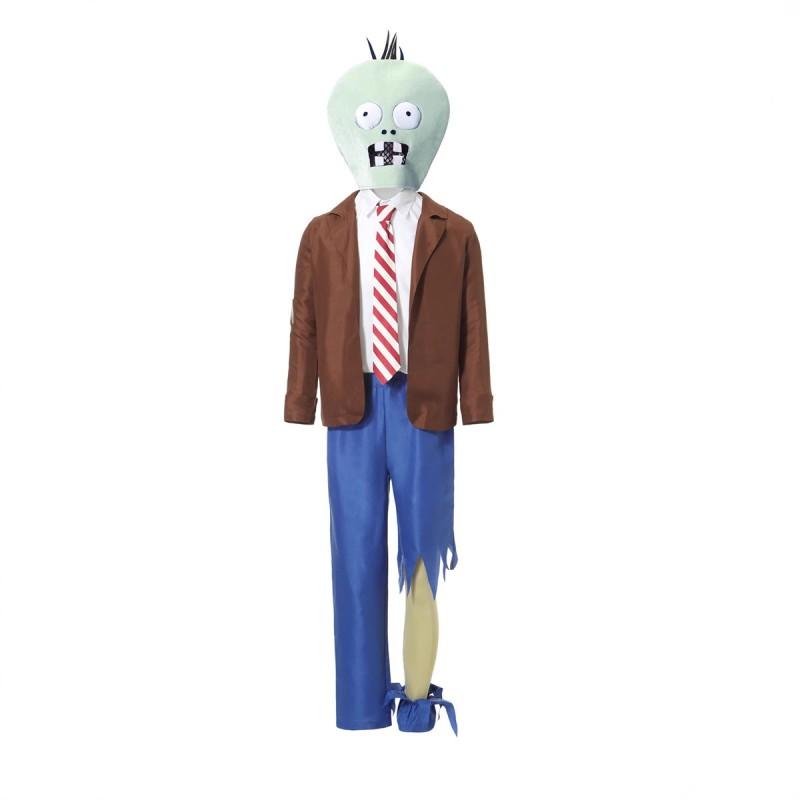 Adult Kids Halloween Costume Plant Zombies Zombie Walker Cosplay Outfit Party Stage Performance