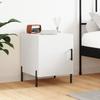 VidaXL Bedside Table White 40x40x50 Cm Engineered Wood 827580