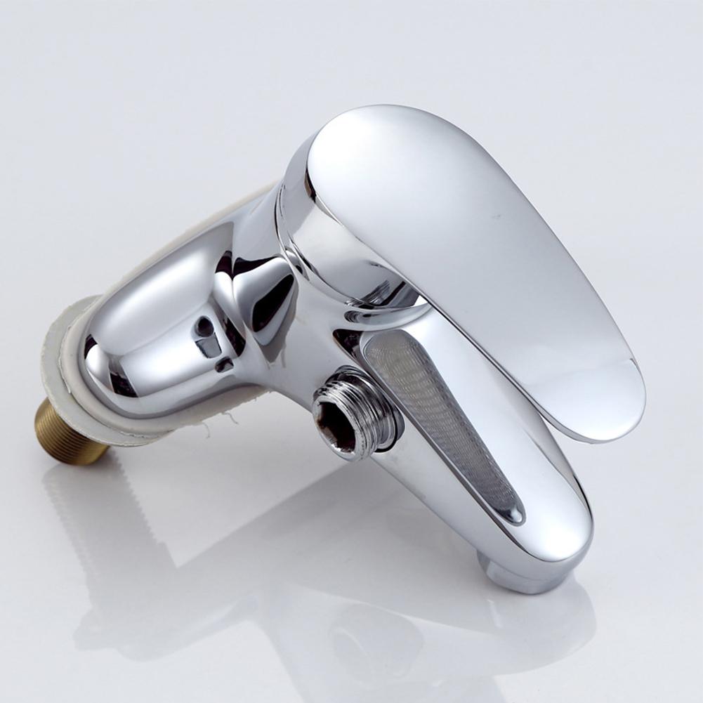 Смеситель для ванны, кран-кран, кнопка управления, одинарная ручка