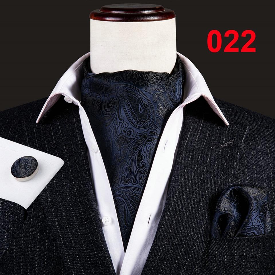 Мужской шелковый галстук Barry.Wang, галстук с узором пейсли, нагрудные квадратные запонки, модный комплект