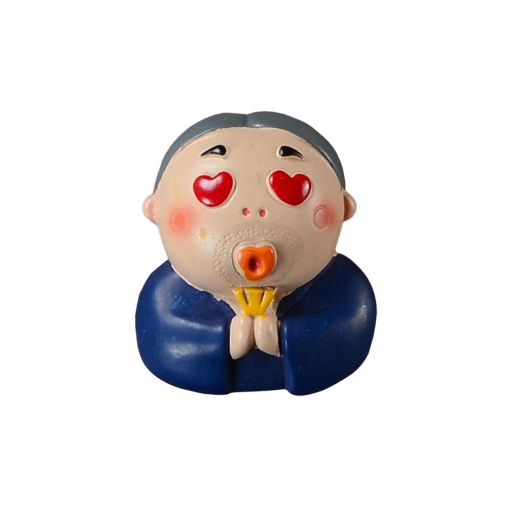 Cartoon Funny Characters Cute Personality Resin Design Refrigerator Stickers Home Message Board Post-It Notes Decoration