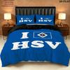 Hsv Pattern Bedding Quilt Set Quilt Cover Pillowcase Home Birthday Gift(1 * duvet cover + 2 * pillowcase, without core)