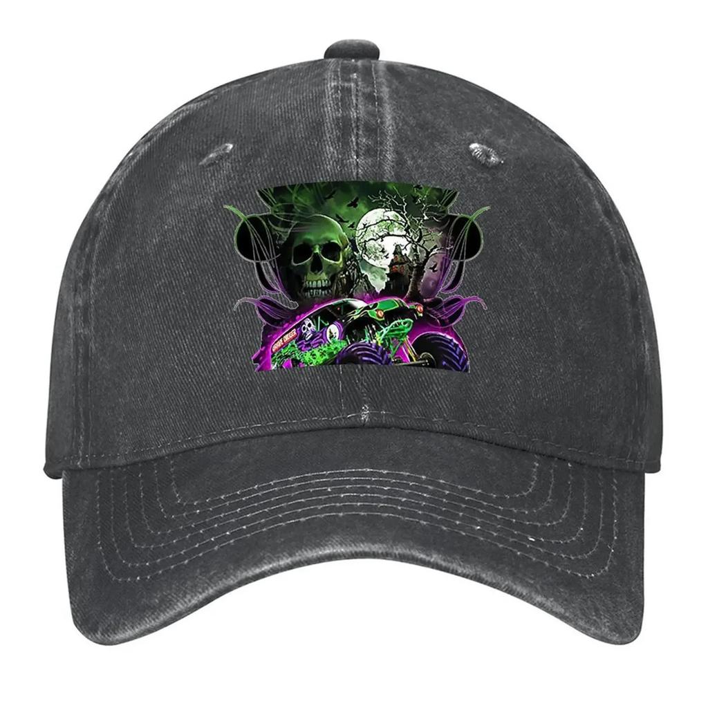 New grave digger monster jam monster truck Baseball Cap funny hat Thermal Visor fun hats Luxury Cap Unisexs Caps Womens
