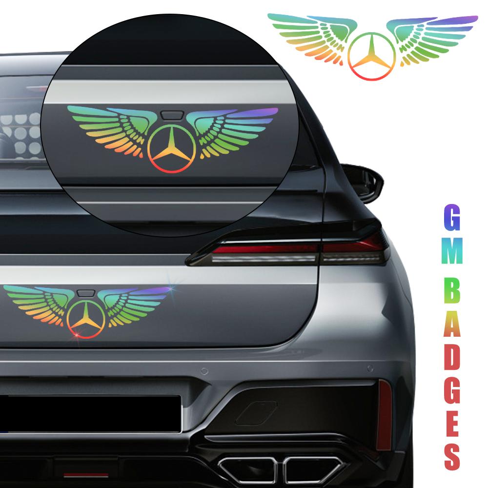 Reflective Laser Car Door Windshield Fender Decorative Sticker For Mercedes Benz AMG W203 W206 W220 W205 W211 W212 W201 W210