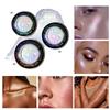 3 Colors Glitter Glossy Highlighter Powder Face Body Shimmer Powder Natural Stereoscopic Brighten Highlight Makeup Cosmetics #469079