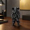Элитный Настольный Орнамент, 3D Печатная Фигурка Слона-Бойца, Орнамент в Мифическом Боевом Стиле, Статуэтка Животного для Украшения Стола для Фанатов Фитнеса и Игр