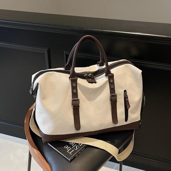 Weekender Duffle Bag Large Carry-on Tote with Shoe Compartment Crossbody Travel Overnight Bag for Gym Hospital Yoga Dance