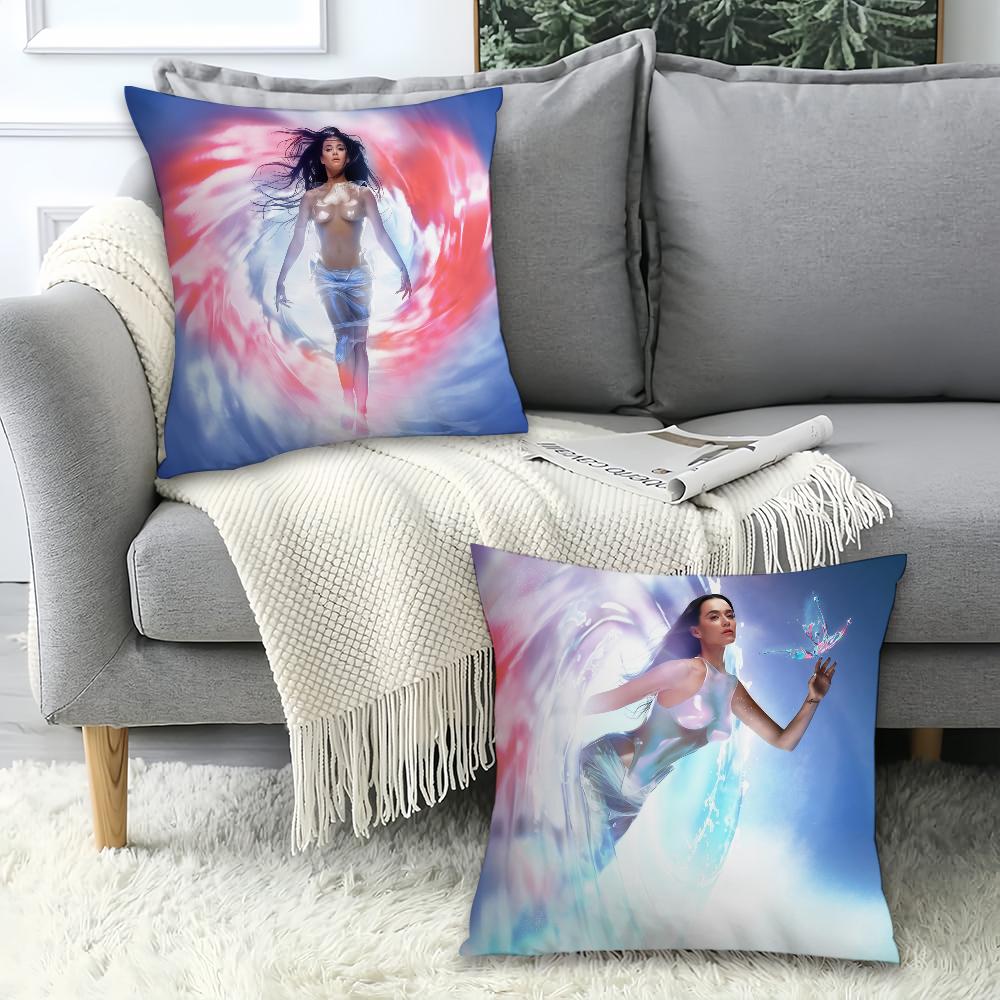 American Singer K-Katy P-Perry Pillow Case Office Cushions Suitable For Sofa Car Bedroom Decorative Cushion Cover