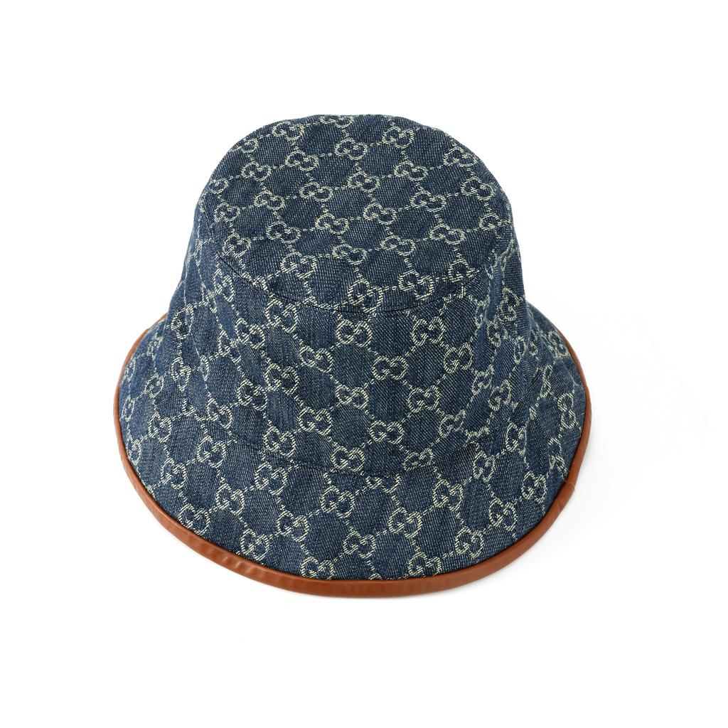 (WMNS) Gucci GG Canvas Bucket Hat 'Sapphire Brown' Women's 576371-4HAC3-4264