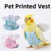 Cartoon Parrot Diaper Adjustable Parrot Flight Suit Cute Pet Bird Nappy Suit  Pet Bird Supplies