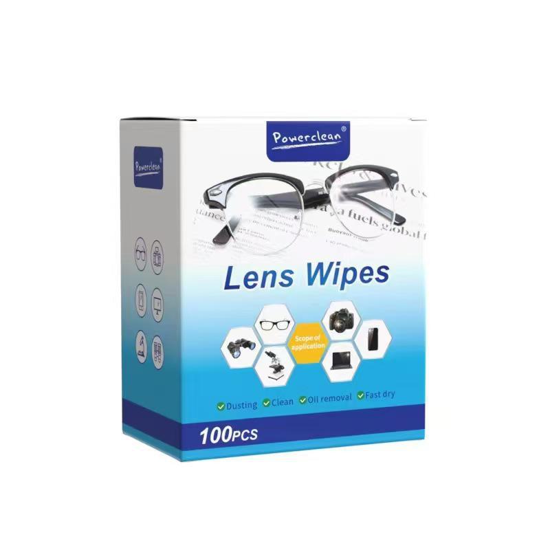 Disposable Anti-Fog Lens Cleaning Wipes for Glasses - Portable Winter Cloth