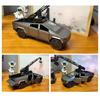 Игрушечные грузовики TESLA в масштабе 1/32 для мальчиков, модель пикапа Cybertruck, литые металлические игрушечные машинки со звуком и светом для детей в возрасте 3 лет