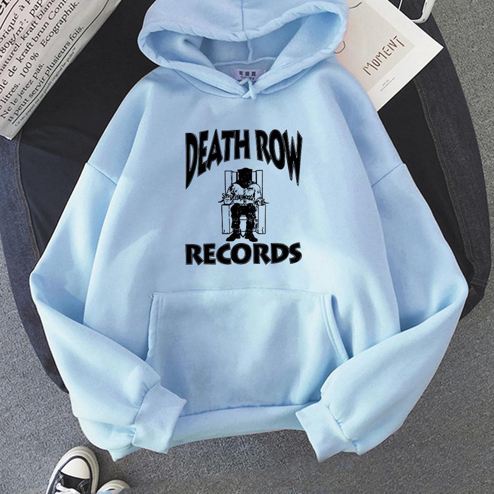 DEATH ROW RECORDS Hoodie Women Unisex High Quality Aesthetic Sweatshirt