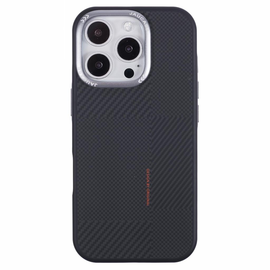 JAUCASE Чехол для iPhone 16 Pro, ПК+ТПУ, Текстурированный чехол для телефона, Совместим с MagSafe