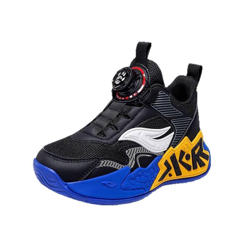 Детская обувь 2025 весна и осень детская спортивная обувь молодежная сетчатая дышащая легкая обувь на мягкой подошве баскетбольная обувь