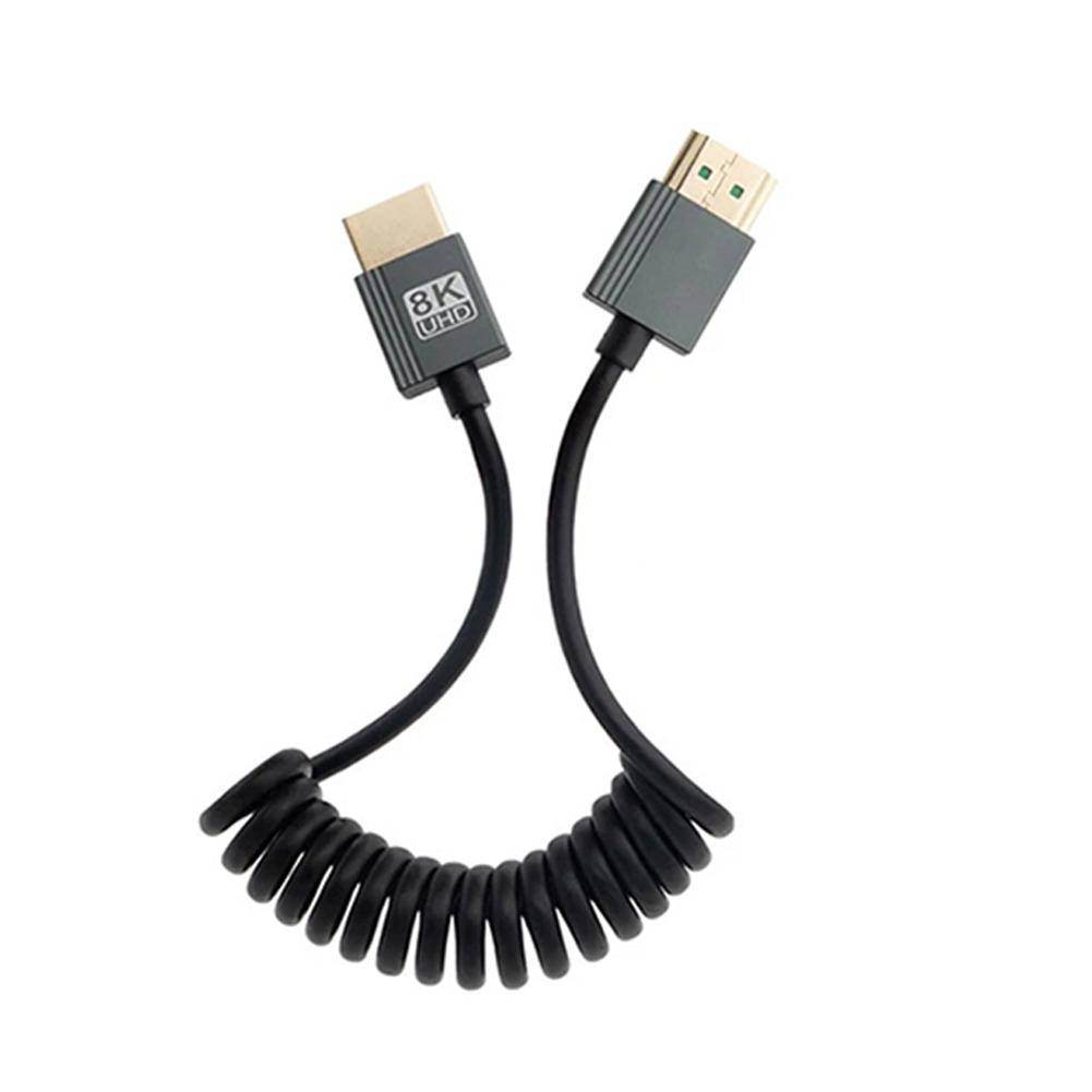 Кабель-переходник HDMI-совместимый на HDMI-совместимый витой 8K Ultra HD 8K@60Гц 4K@120Гц удлинитель для камеры/видеокамеры/ПК/монитора