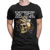 Мужская футболка NOFX Панк-рок группа Смешная хлопковая футболка с коротким рукавом Футболка Nofx С круглым вырезом Одежда 4XL 5XL 6XL