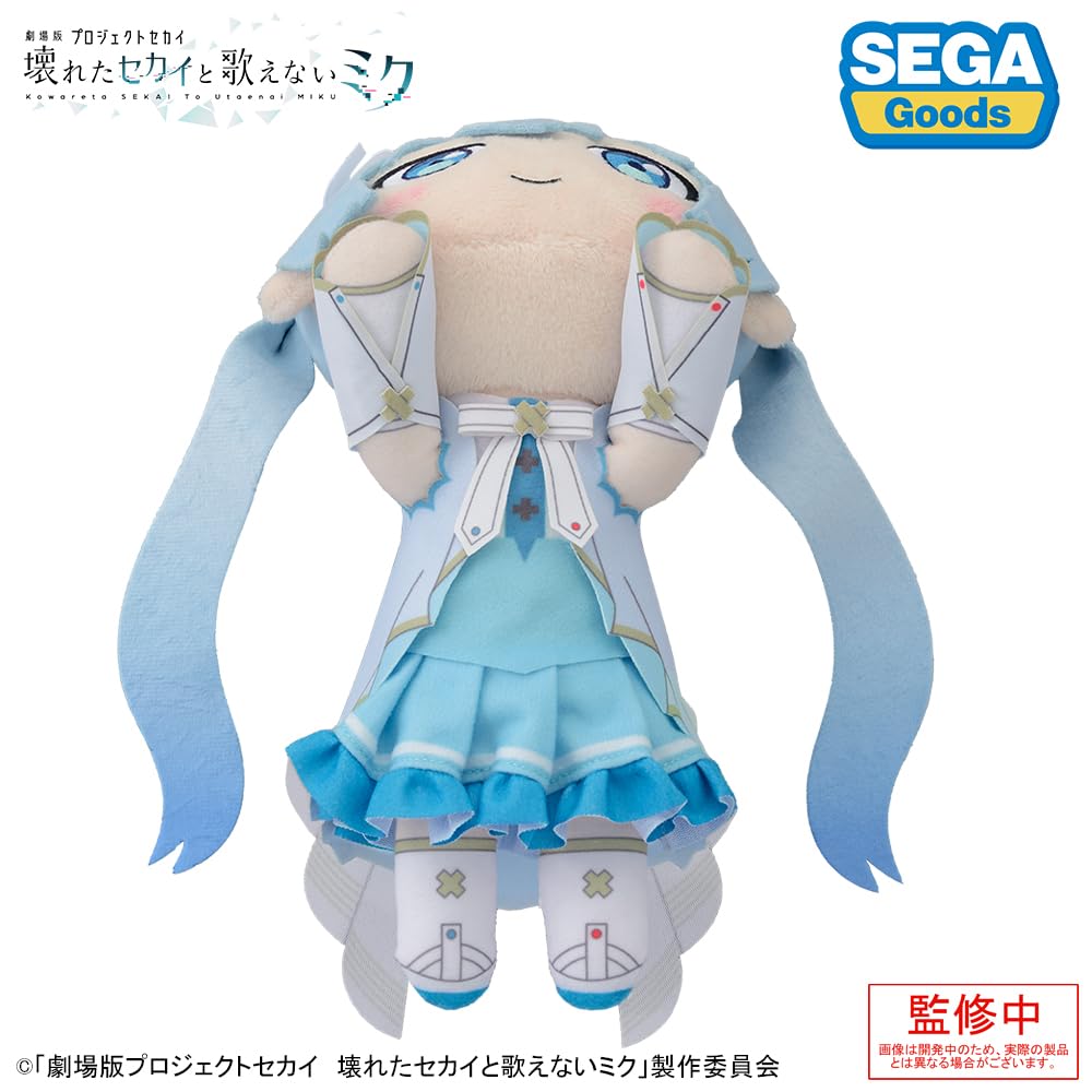 СЕКАЙ Сломанный мир и Мику, лежащая плюшевая игрушка Мику из Мира Открытого «Project Movie Can't Sing» «Окно Хатсунэ»