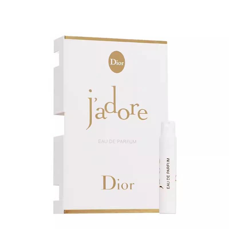Dior J'adore Парфюмерная вода 1 мл: Классический цветочный аромат, элегантный, утонченный и стойкий.
