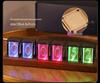 RGB Симулированные лампы Никси Настольные часы - DIY Украшение для игровой комнаты