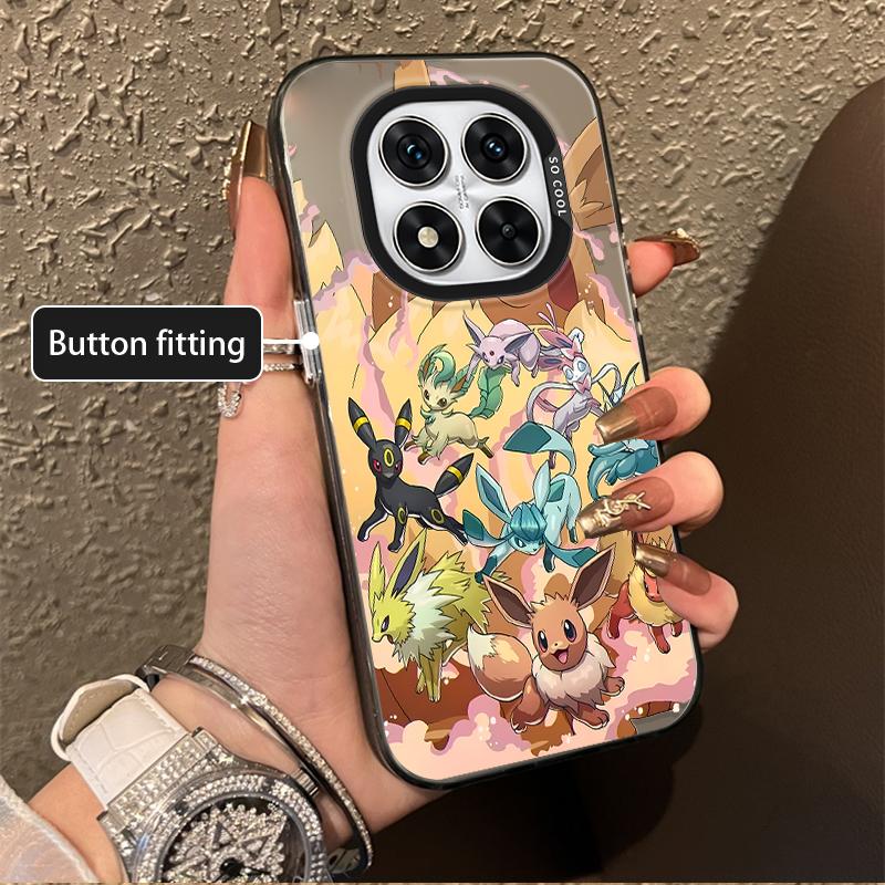 Anime Frosted Case for Xiaomi Redmi Note 14 13 12 10 Pro Plus 11S 14C 13C 12C 9C 11S K70 K60 A2 A1 Pokemon Acrylic Hard Cover