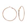 Large Hoop Clip-On Earrings - Trendy European & American Style for Women