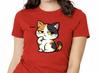 Cute Judging Cat Shirt – Funny Side Eye Cat T-shirt – Sassy Cartoon Cat Graphic
