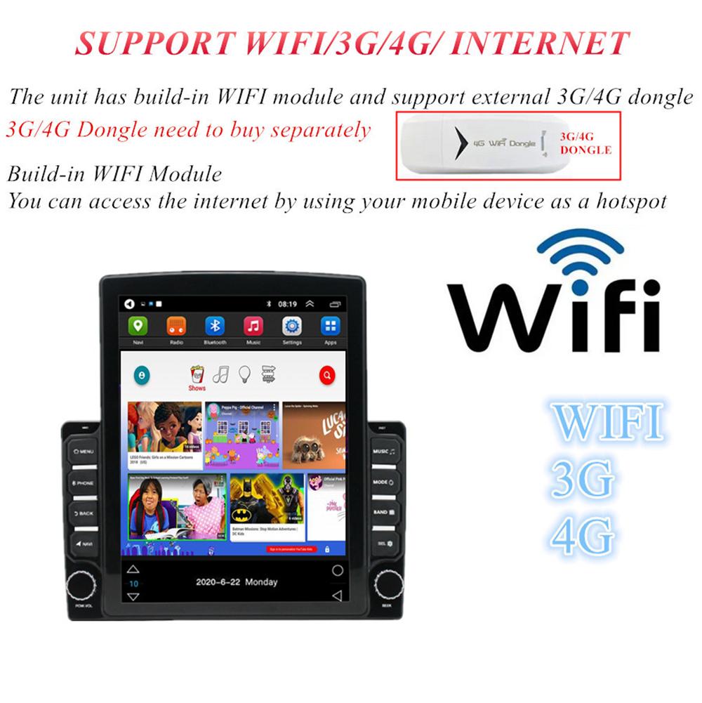 9.7'' Android 13 Carplay 1GB 16GB Car Radio Navi GPS For Chevrolet Camaro Holden
