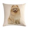 18 Inch Pillowcase Cute Dog Pattern Seat Sofa Bedroom Lumbar Cushion Cover Home Decoration Pillowcase