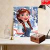 Disney DIY Жемчужная живопись Замороженная Анна Декоративная картина Креативные украшения Подарки друзьям Настольные украшения Украшение дома
