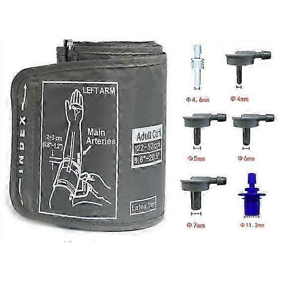 Extra Large Blood Pressure Cuff Replacement for Omron 9-21 Inch 22-53cm Monitor Comfort Fit
