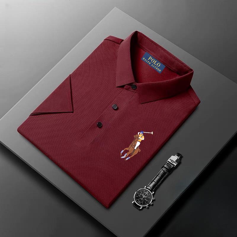 Polo Ralph Lauren 2025 Лето Новая Цветная Вышивка Пони Бизнес Поло для Отдыха