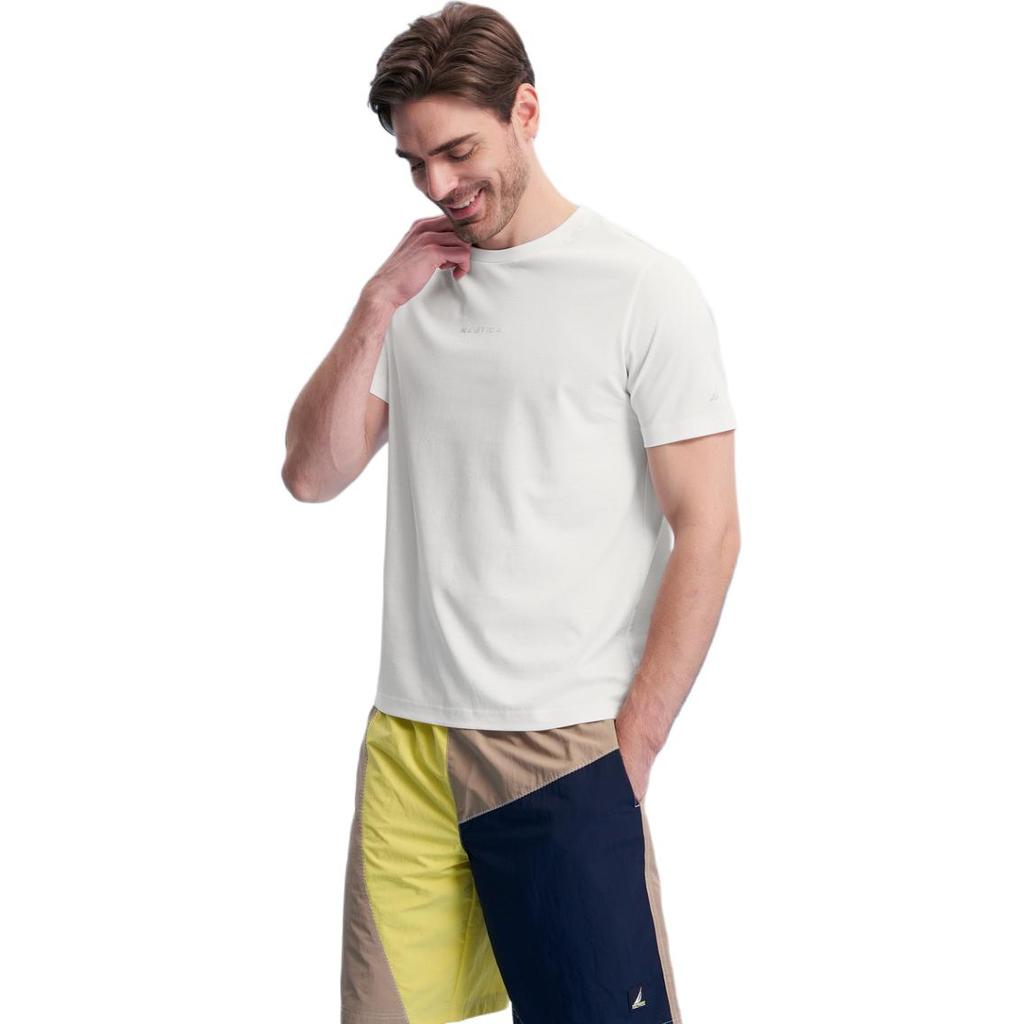 NAUTICA T-Shirts Men's Crew Neck Moderate Straight Fit TC4216
