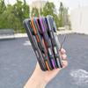 17 Применимый iPhone16promax двухцветная текстура кожи 16 Apple 17pro чехол для мобильного телефона 17promax защитный чехол