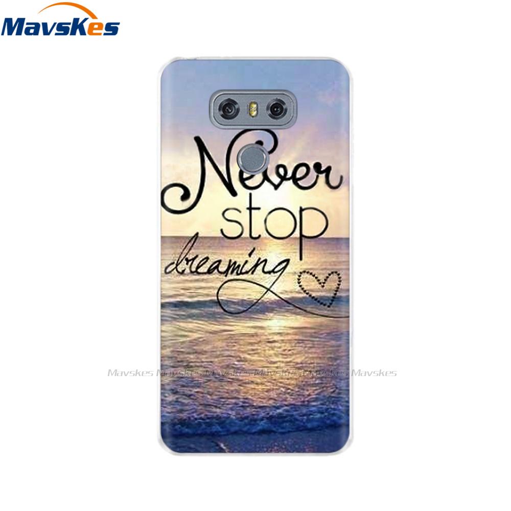 Мягкий чехол из ТПУ для Coque LG G5 G6 Чехол-крышка Силиконовый Расписной Чехол для Телефона Для LG G5 G6 Чехол-бампер Capa Fundas Coque