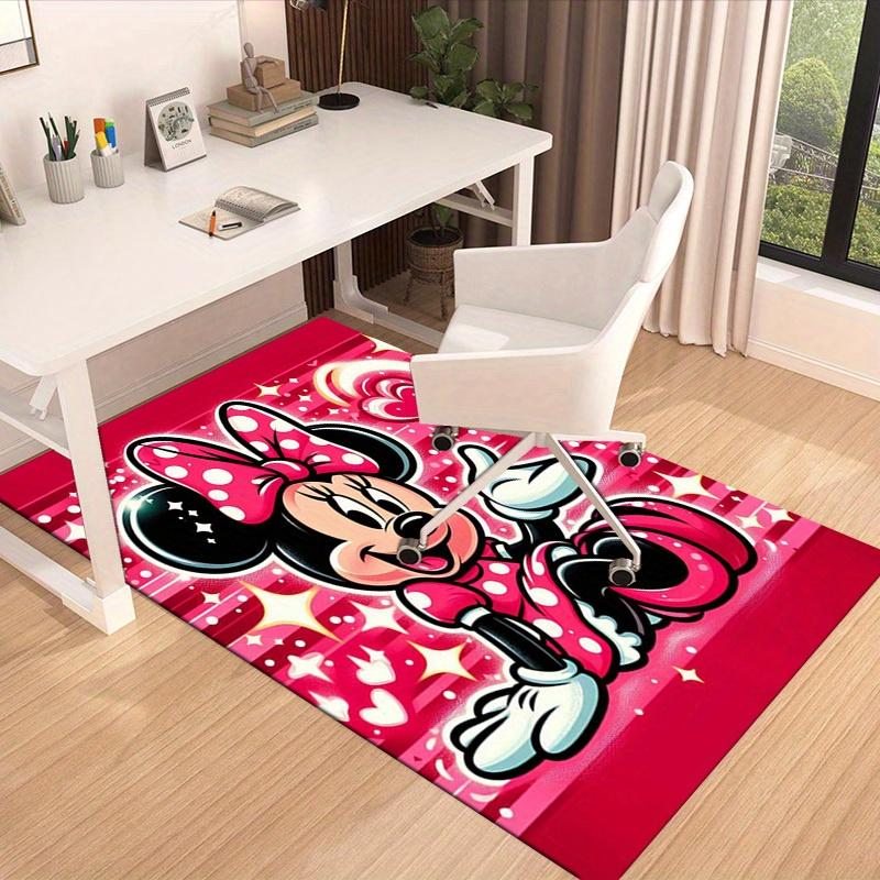 1pc. Cute Minnie Mouse Pink Polka Dot Rug - Home Decor, Office Carpet, Outdoor Mat, Gift Ideaz0414227
