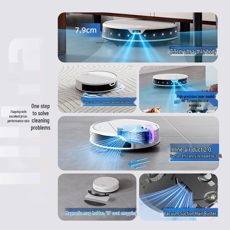 OKP K5 Ultra Robot Vacuum and Mop CN plug (adapter included)