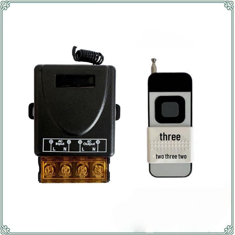 Беспроводной пульт дистанционного управления 220 В 30 А для водяного насоса, двигателя, кухонной вытяжки, вытяжного вентилятора и распылителя.