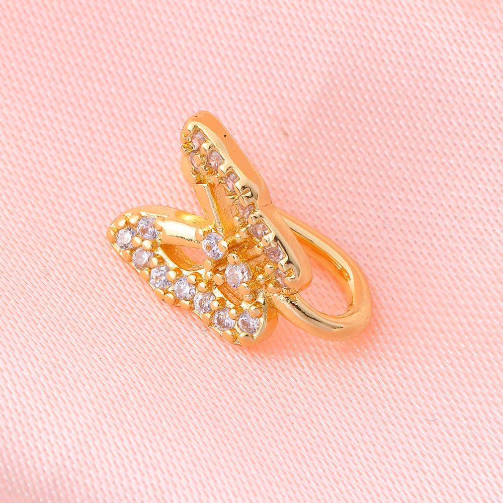 Симпатичный инфицированный пирсинг носа с бриллиантами, прозрачное кольцо-гвоздик для пирсинга ноздри для женщин и парней