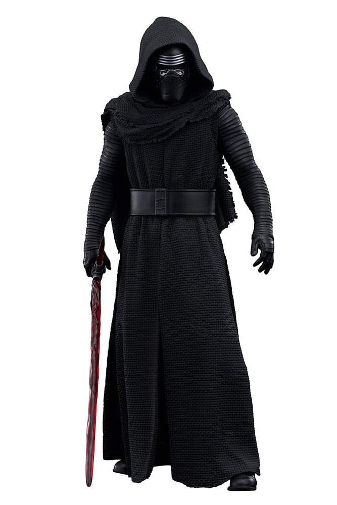 Kotobukiya STAR WARS Kylo Ren Scale PVC Painted Simple Assembly Figure ARTFX+ 1/10