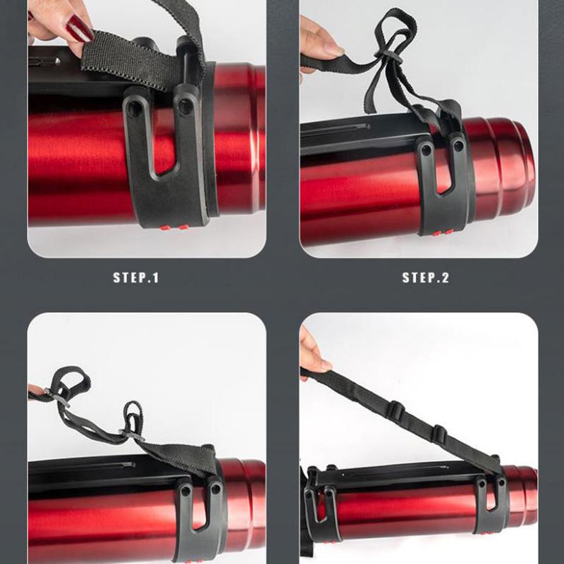 WTEMPO 1.2/1.6/2/3/4L Stainless Steel Thermal Insulation Pot Outdoor Sports Large Capacity Kettle Coffee Tea Water Bottle