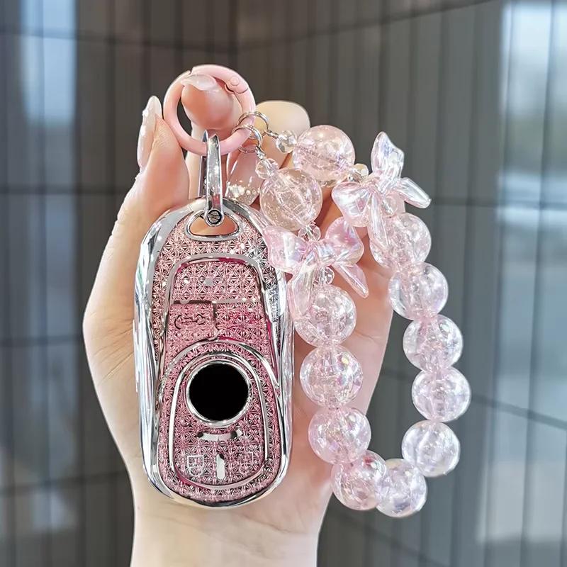 Suitable For 23 Buick Gl8 Keycases 17-22 Gl8 Avenir Keycover Key Shell Keychain Buckle Case For Women