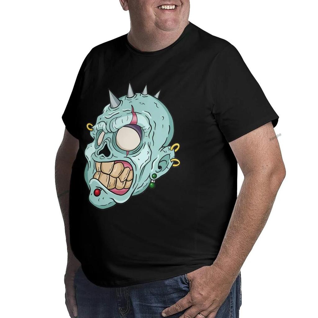 Plus Size S-6XL for 50-135KG Kawaii Vintage Anime Printed Men T Shirt Funny Summer Casual Short Sleeves Tops Tees