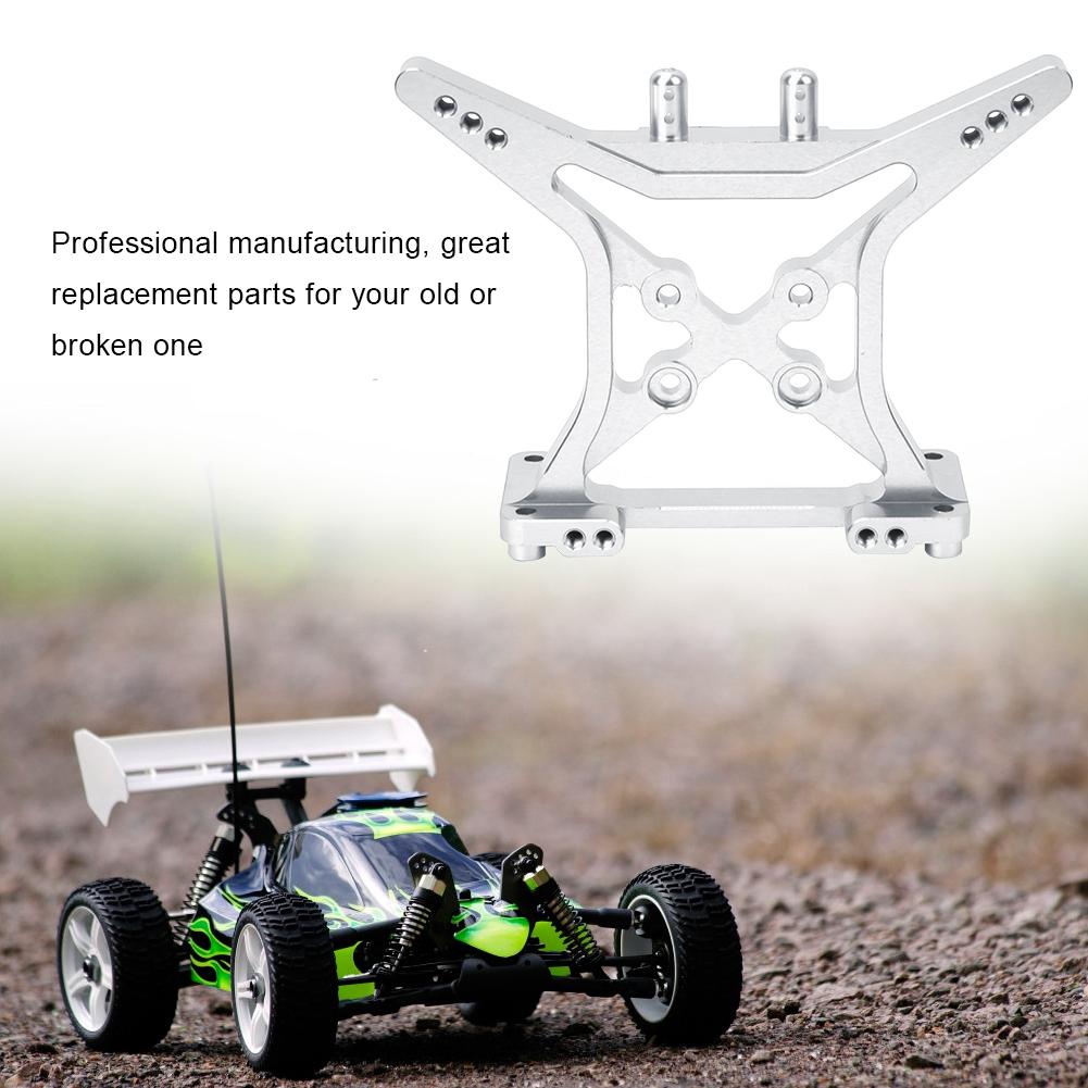 Aluminum Alloy Rear Shock Tower Accessory Fit for ECX 2WD 1 10 RC Hobby CarSilver