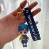 Аниме Брелок Клинок, рассекающий демонов с милыми фигурками для уникального стиля и забавных аксессуаров**