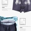 Мужские трусы-боксеры, трусы, мужские трусы-боксеры, нижнее белье из хлопка, удобные дышащие мужские трусы