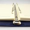 Refillable Card Organizer Ring Binder Leather Loose Leaf Daily Planner File Folder Notepad Notebook