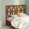 VidaXL Headboard Honey Brown 126x4x100 Cm Solid Pine Wood 818613