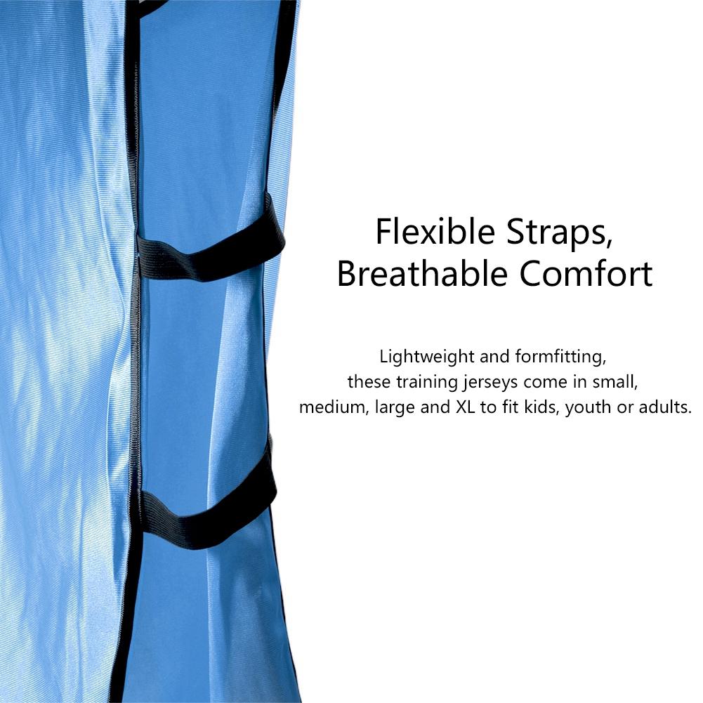 12 Pack Jerseys Bibs Breathable Adults Football Scrimmage Training Vests for Volleyball Soccer